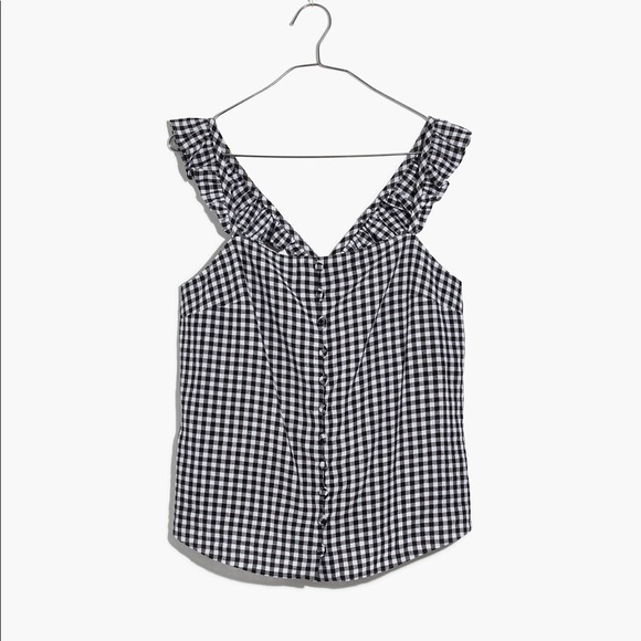 Madewell Tops - Madewell Ruffle-Strap Cami Top